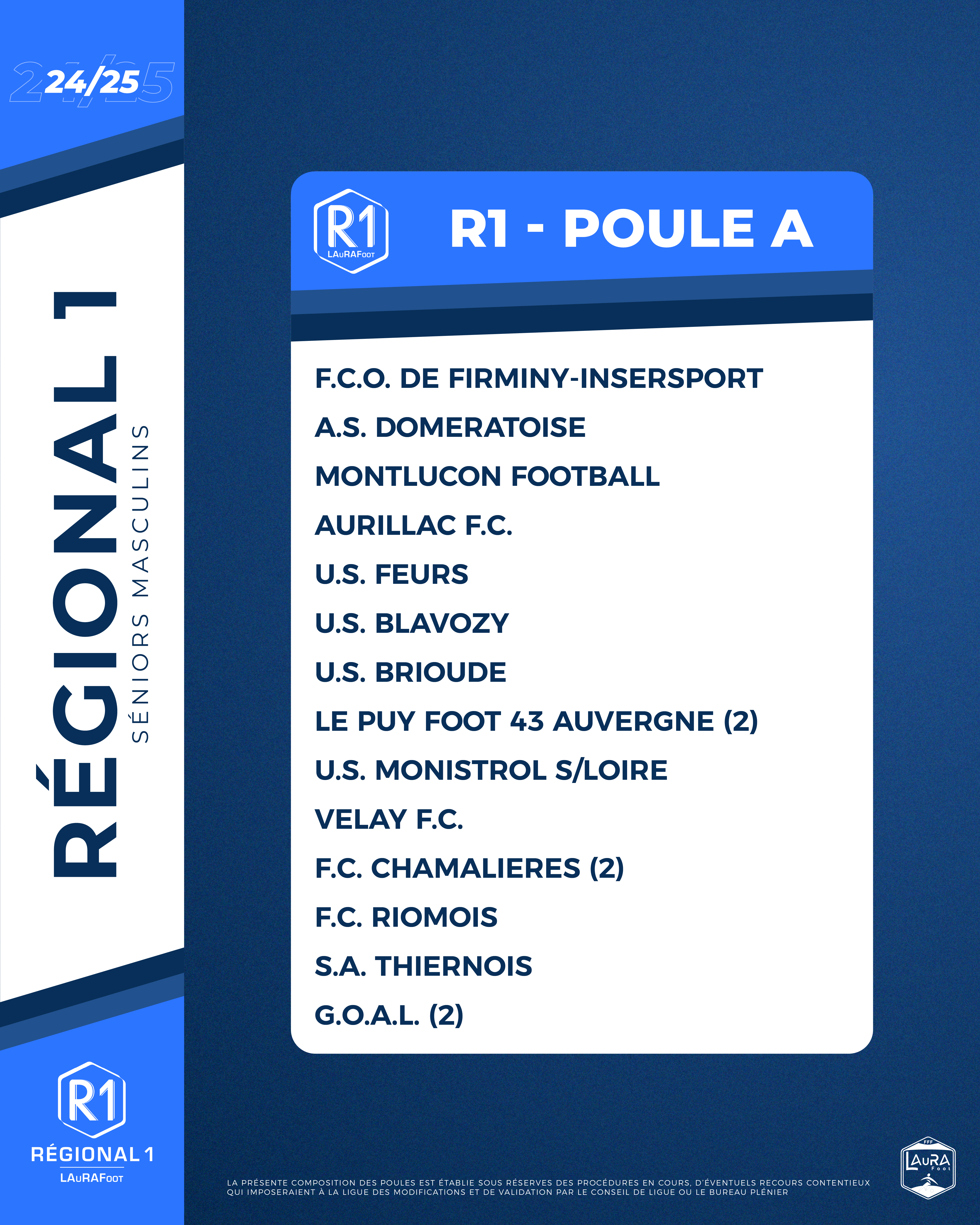 Masc R1 Poule A