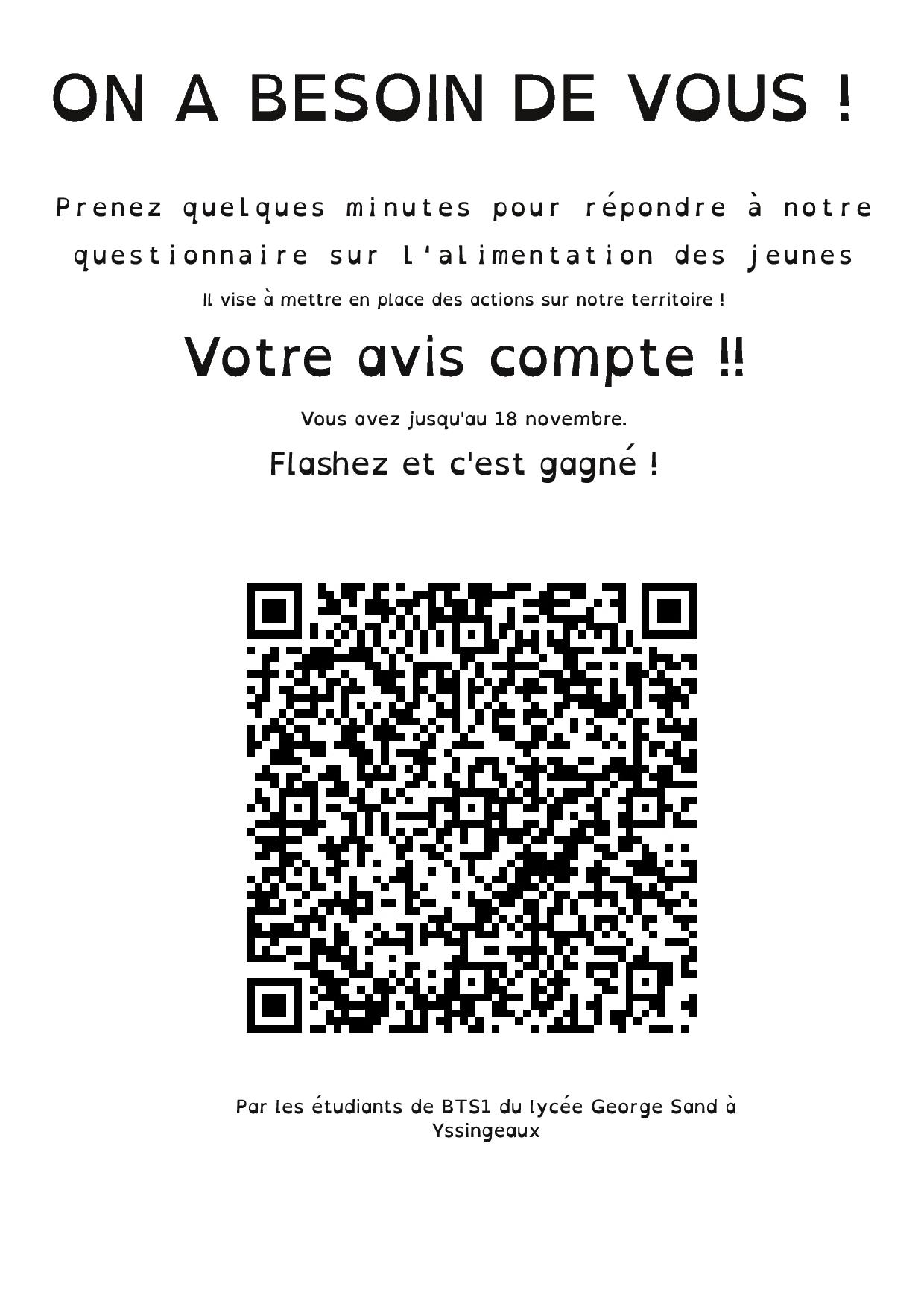 affiche QR code page 001