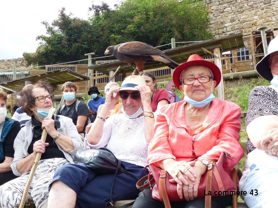 Monistrol-sur-Loire: residents of Maison Yvette-Chevalier in Rochebaron