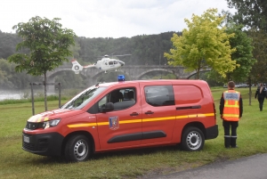 Retournac : une femme se retrouve coincée par une remorque, elle est héliportée