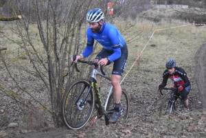 Brives-Charensac : Cédric Sagnol s&#039;offre le cyclo-cross des rives de la Loire