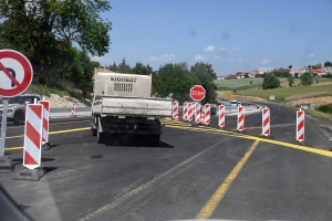 Yssingeaux : la bretelle d&#039;accès à la RN88 rouvre en direction de Saint-Etienne