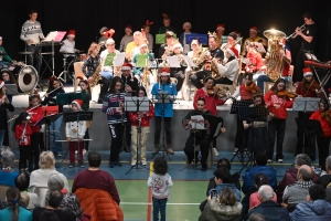 Grazac : 70 musiciens sur scène pour le concert de Noël