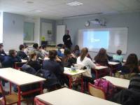 Sainte-Sigolène : les collégiens s&#039;informent sur l&#039;électricité et le développement durable