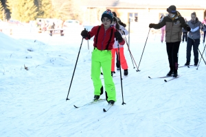 Dix collèges sur le raid neige au chalet de Raffy dans le Meygal