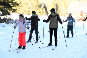 Dix collèges sur le raid neige au chalet de Raffy dans le Meygal