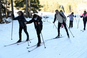 Dix collèges sur le raid neige au chalet de Raffy dans le Meygal