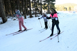 Dix collèges sur le raid neige au chalet de Raffy dans le Meygal