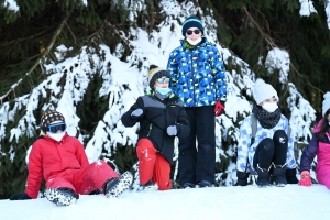 Dix collèges sur le raid neige au chalet de Raffy dans le Meygal