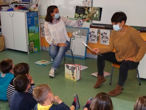 Beauzac : la bibliothèque se déplace à l&#039;école et dans chaque maison