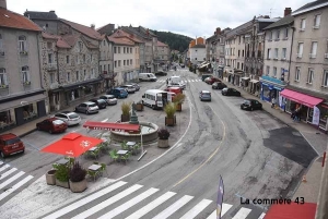 Yssingeaux : le stationnement en épi va être revu sur la place Foch