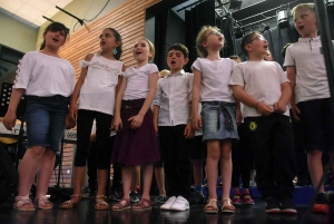 Monistrol-sur-Loire : 160 jeunes choristes sur la scène de la Capitelle