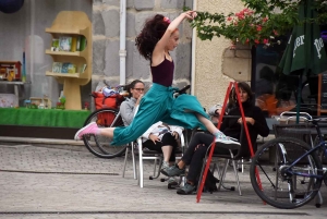 Yssingeaux : quand la place Carnot devient une scène de danse pour Plumea