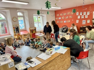 Deuxième matinée de découverte pour les futurs écoliers de Grazac