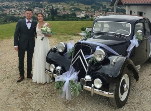 Mariage : Priscillia et Loïc à Dunières