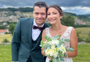 Mariage : Priscillia et Loïc à Dunières