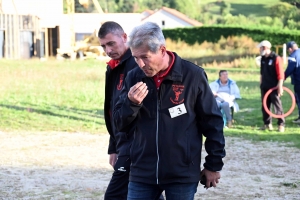 Les quatre dernières triplettes de pétanque qualifiées à La Chapelle-d&#039;Aurec