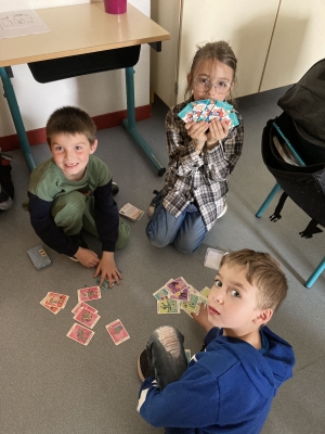 Saint-Maurice-de-Lignon : les CP de l&#039;école Claudie Haigneré, 100 jours d&#039;école fêtés