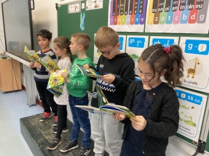 Saint-Maurice-de-Lignon : les CP de l&#039;école Claudie Haigneré, 100 jours d&#039;école fêtés