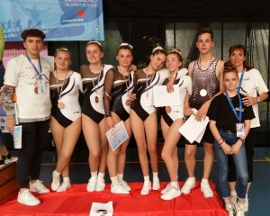 Yssingeaux : médaille de bronze pour l’aérobic au Championnat de France UNSS