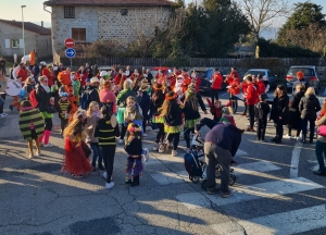 La Chapelle-d&#039;Aurec : le Carnaval comme un air de printemps dans le village