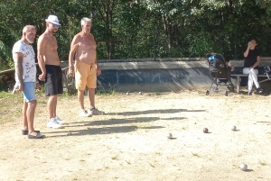 Riotord : 70 doublettes pour le deuxième concours de pétanque de l&#039;été