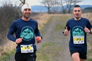 Trail Grand Velay à Polignac : les photos des 21 km duo