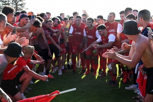 Le sacre en photos de Monistrol en Coupe de la Haute-Loire de foot