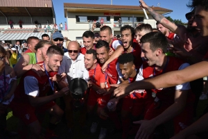 Le sacre en photos de Monistrol en Coupe de la Haute-Loire de foot