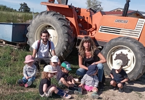 Une sortie aux Jardins de Cocagne pour les Marmousets de Monistrol