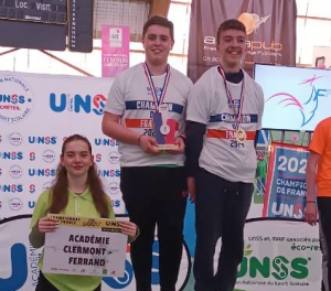 Yssingeaux : le lycée Chabrier vise dans le mille avec des lycéens champions de France UNSS