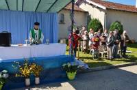 La messe solennelle pour Notre-Dame de Montjuvin.