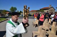 La messe solennelle pour Notre-Dame de Montjuvin.