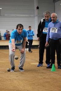 Montfaucon-en-Velay : trois champions régionaux de boules lyonnaises au foyer Saint-Nicolas