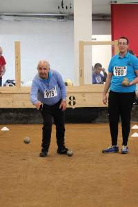 Montfaucon-en-Velay : trois champions régionaux de boules lyonnaises au foyer Saint-Nicolas