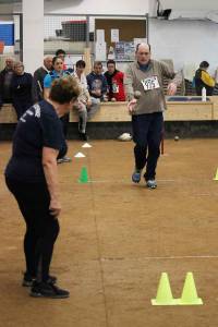 Montfaucon-en-Velay : trois champions régionaux de boules lyonnaises au foyer Saint-Nicolas