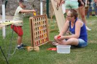 Des jeux de société en bois. Photo Lucien Soyere