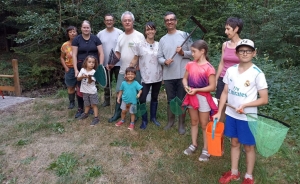 Saint-Romain-Lachalm : ils tentent de sauver les poissons d&#039;un ruisseau asséché