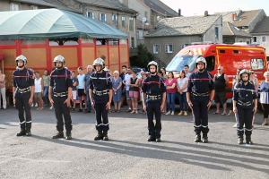 Fay-sur-Lignon : médailles et promotions chez les pompiers