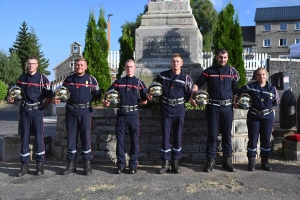 Fay-sur-Lignon : médailles et promotions chez les pompiers