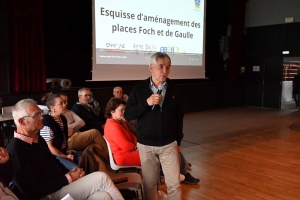 Yssingeaux : les projets autour de l&#039;aménagement de la place Foch font parler