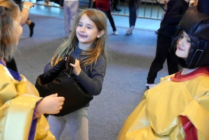 Bas-en-Basset : les structures gonflables prises d&#039;assaut au gymnase