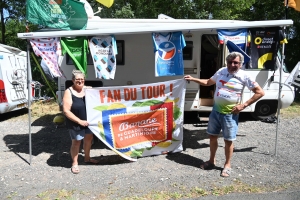 Grazac : les premiers spectateurs sont déjà positionnés dans la côte des châtaigniers