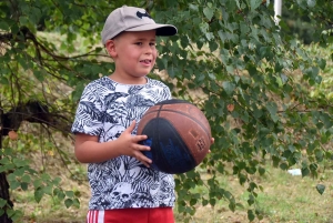 Bas-en-Basset : cinq enfants pour la première séance de baby basket