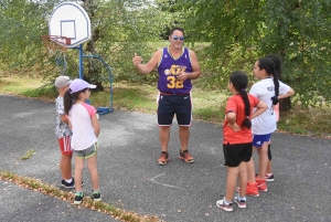 Bas-en-Basset : cinq enfants pour la première séance de baby basket