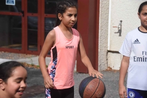 Bas-en-Basset : cinq enfants pour la première séance de baby basket