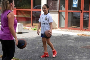 Bas-en-Basset : cinq enfants pour la première séance de baby basket