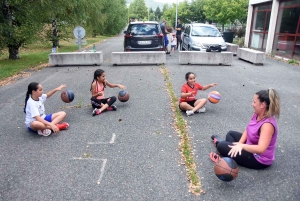 Bas-en-Basset : cinq enfants pour la première séance de baby basket