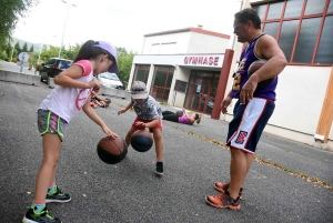 Bas-en-Basset : cinq enfants pour la première séance de baby basket