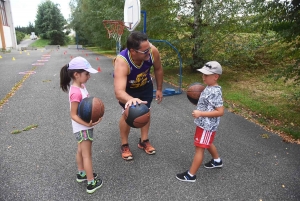 Bas-en-Basset : cinq enfants pour la première séance de baby basket